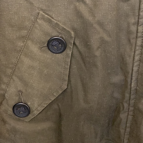 Olive Green Aritzia Community Down Coat - Picture 10 of 12